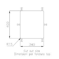 Pomivalno korito FOSTER KE Gun Metal 2153 856 