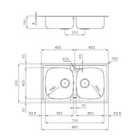 Pomivalno korito FOSTER S1000 1886 160 