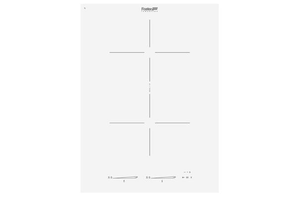 Indukcijska plošča Foster S4000 Domino 7341 255