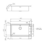 Pomivalno korito FOSTER KE 2287 050